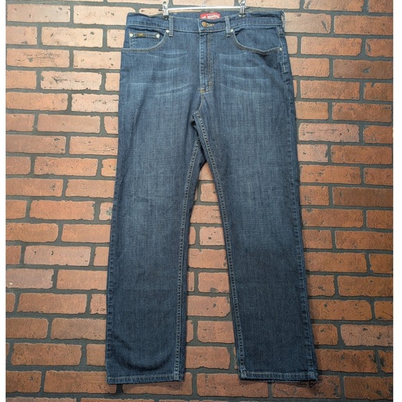 Lee Other - Lee Men's 38x32 Premium‎ Select Dark Wash Straight Leg Jeans